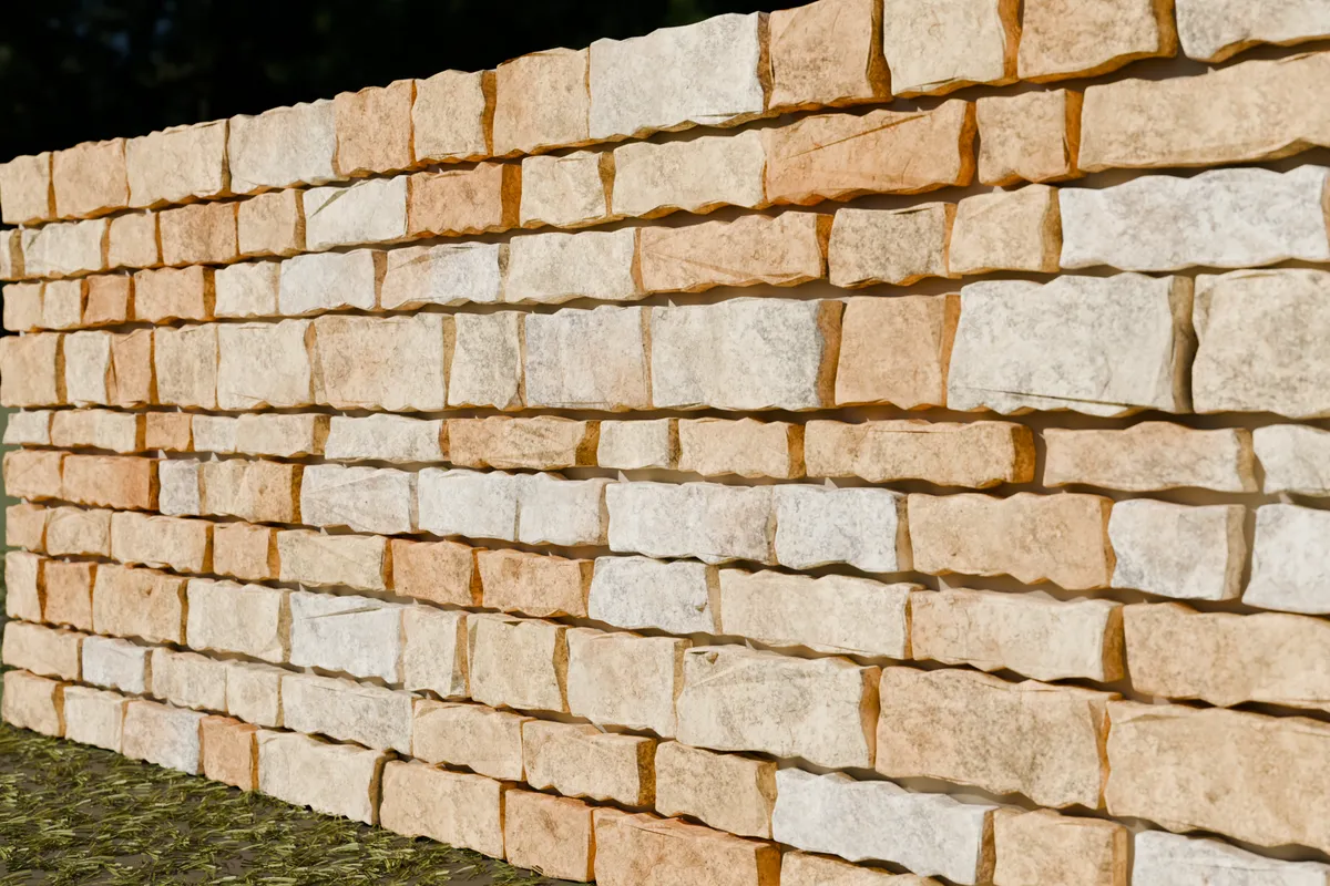 Muro de suporte num socalco